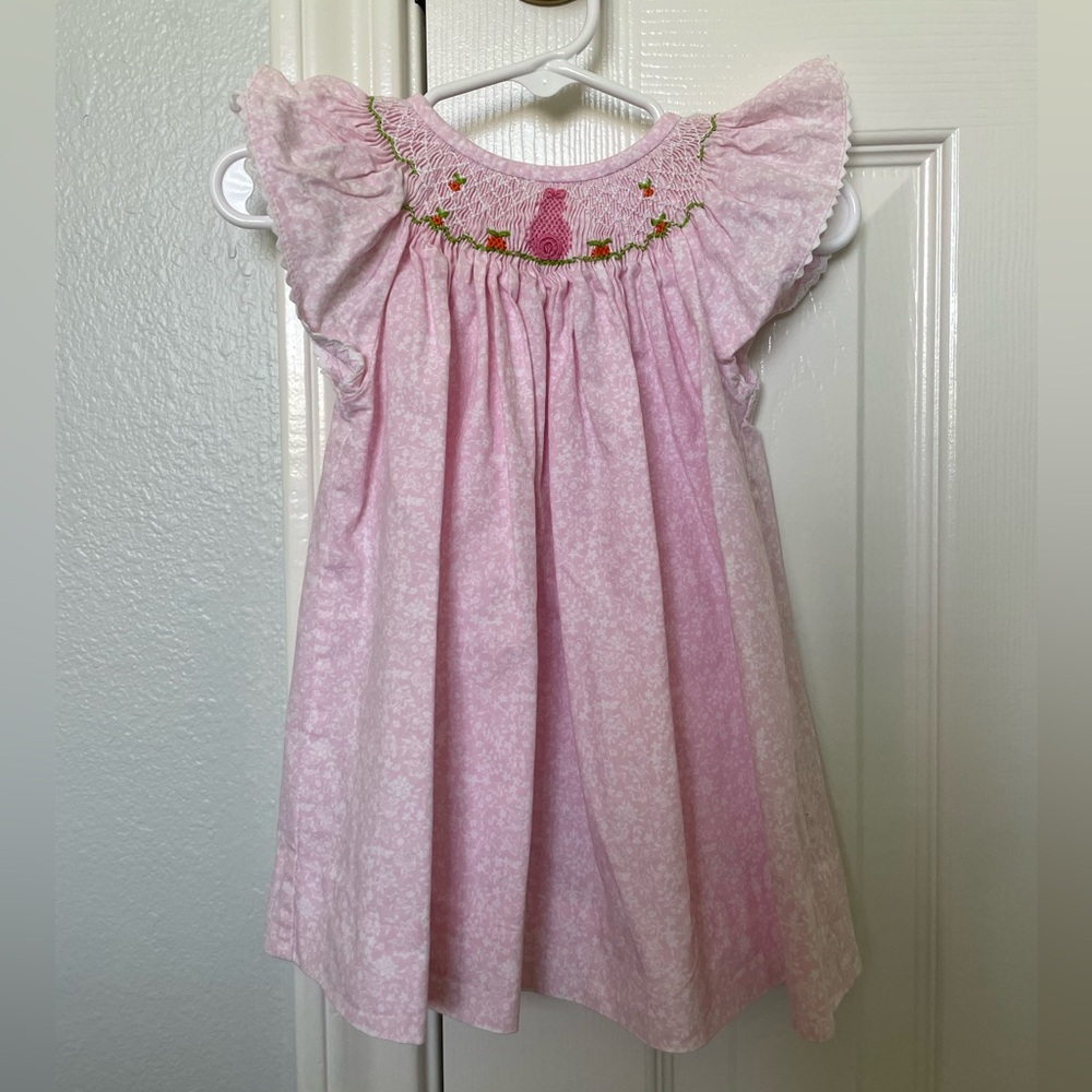 Smocked Bunny Dress